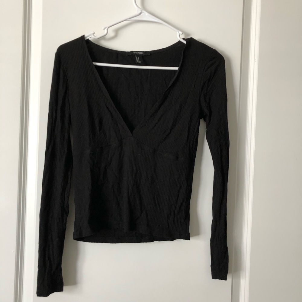 Long sleeve V Neck